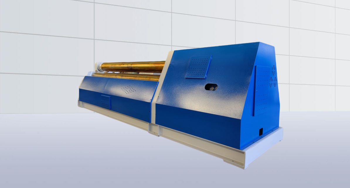 W12-8x3000 数控四辊卷板机（深蓝）