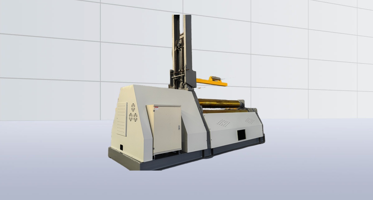 W12-12x2000数控四辊卷板机（加上托）