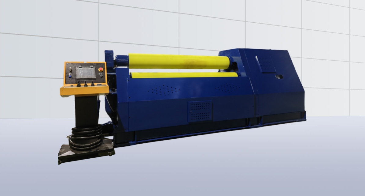 W12-16x2000数控四辊卷板机（包胶）