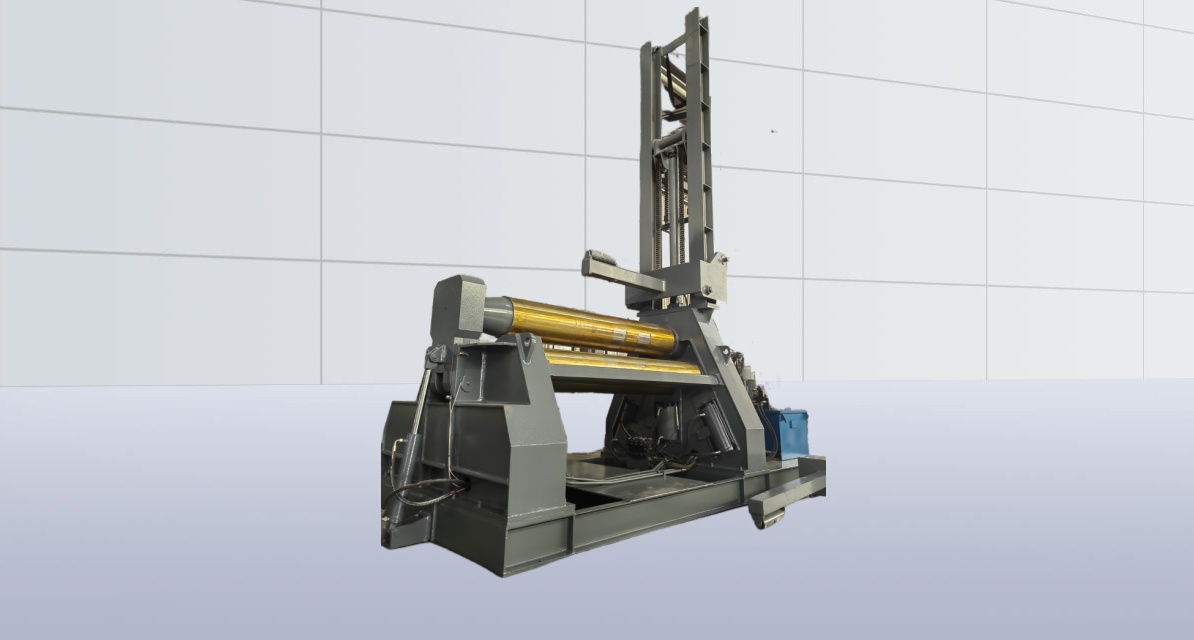 W12-30x2500数控四辊卷板机（带上托 灰）