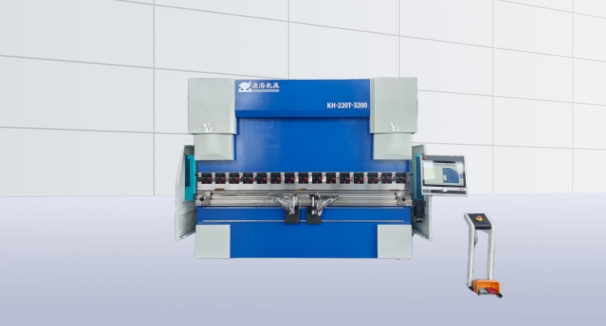 电液数控折弯机WE67K-220T3200 蓝 (DA66S, 6+1轴）